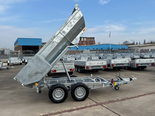 Tilt dump trailer - trailer, tipping
