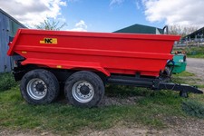NC DT314 Dump trailer, 14