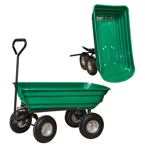 Heavy duty garden tipper cart - garden,